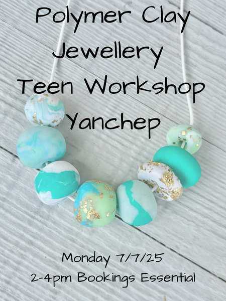 Polymer Clay Teen Workshop Mon 7/7/25