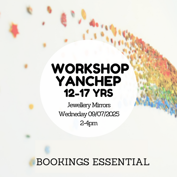 Jewellery Workshop 12-17yrs Wednesday 09/07/2025