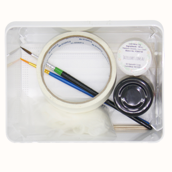 KINTSUGI GOLD LIQUID LEAF & MICA KIT