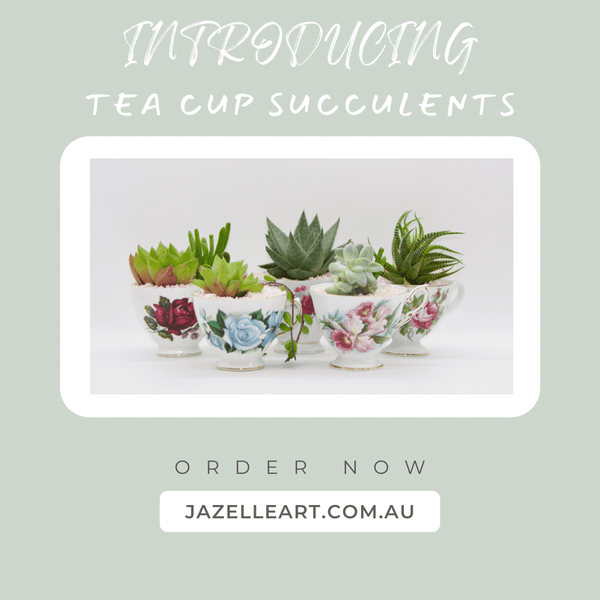 Tea Cup Succulent Planter