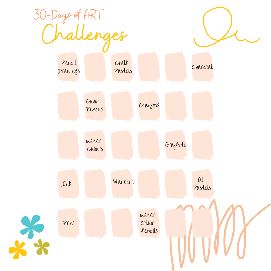 Free Printable Art Challenges