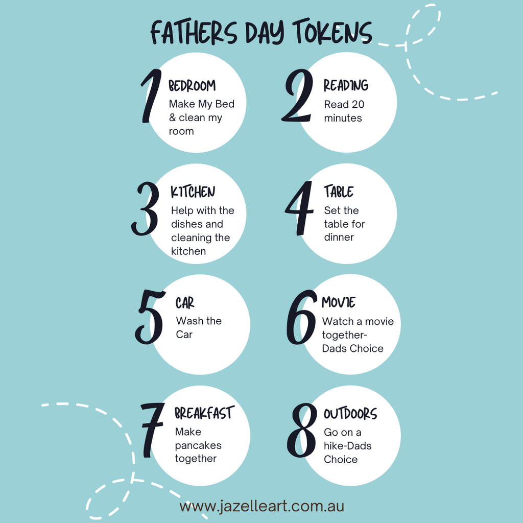 Free Printable Fathers Day Tokens