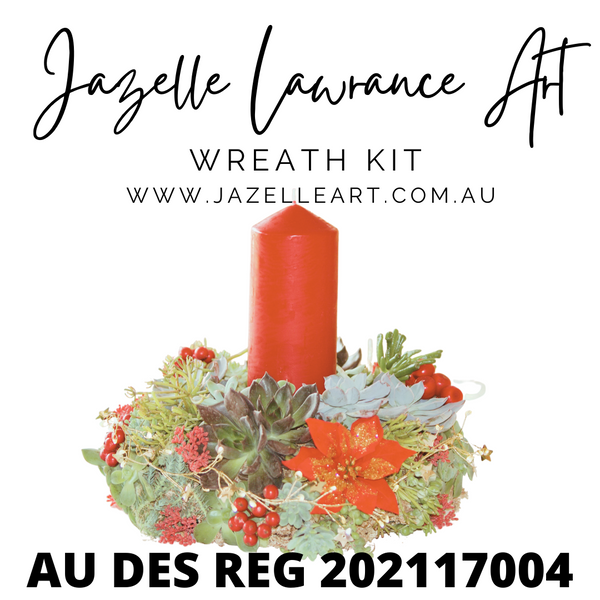 Living Succulent Wreath DIY KIT