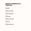 MOSAIC MIRROR DIY KIT