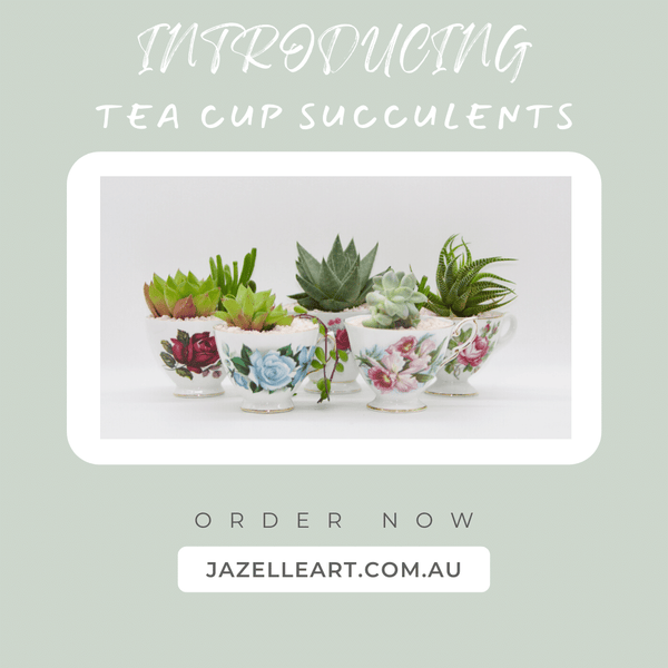 Tea Cup Succulent Planter