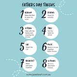 Free Printable Fathers Day Tokens